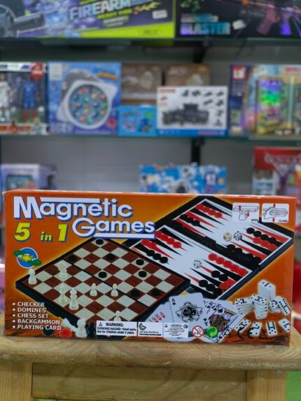 magnetic games 5in1