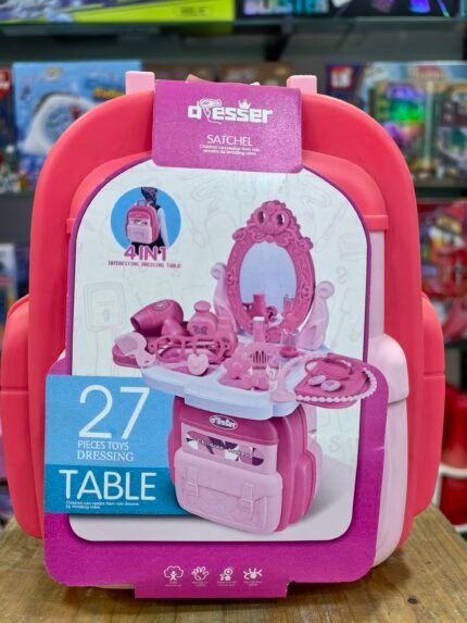 coiffeuse table valise 27pcs